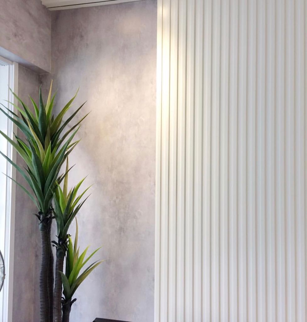 Parede de Cimento Queimado, Papel de Parede Autocolante, Defacile, Papel de Parede Cimento Queimado