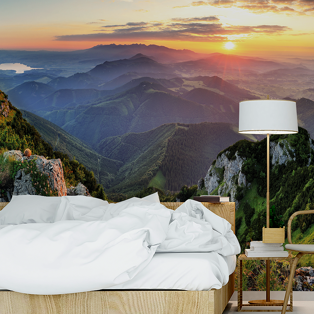 Painel Fotográfico Adesivo Montanhas Selvagens