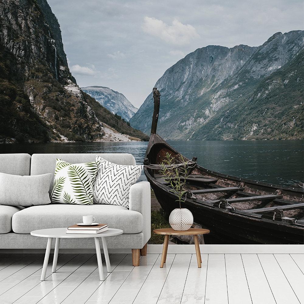 Painel Fotográfico Adesivo Paz no Lago