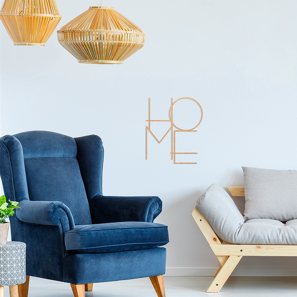 Quadro Vazado Home